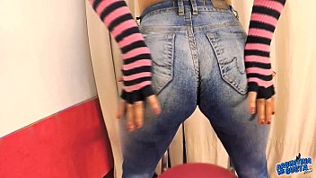 holly booty jeans tight halston big Carmen electra full
