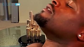 on black cop blonde cock First time on the sybian machine