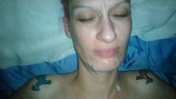 cum mouth your own im Blonde sucking of lovers and cought on hidden camera